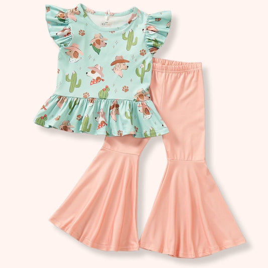 Howdy Hounds 2 piece set